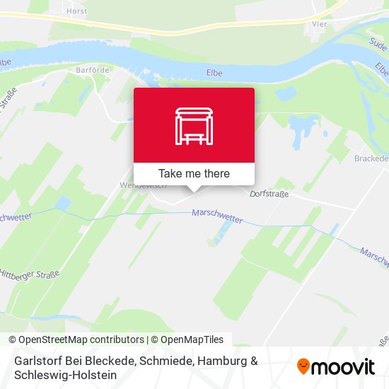 Garlstorf Bei Bleckede, Schmiede map