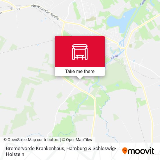 Bremervörde Krankenhaus map