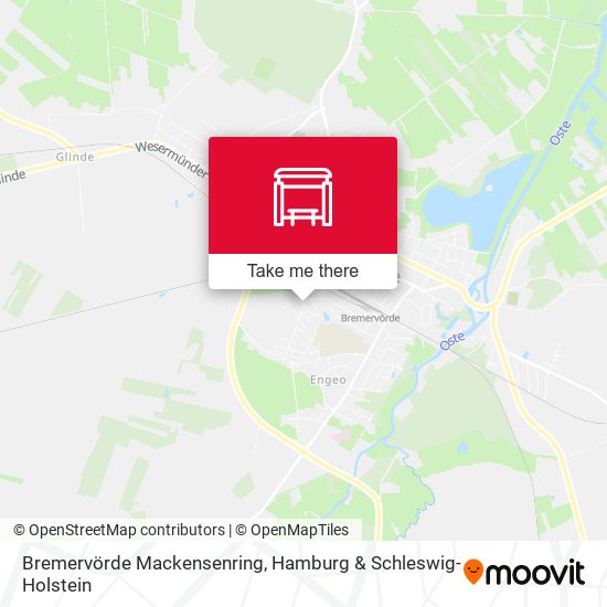 Bremervörde Mackensenring map