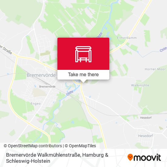 Bremervörde Walkmühlenstraße map