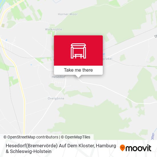 Hesedorf(Bremervörde) Auf Dem Kloster map