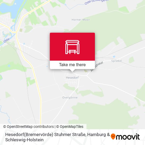 Hesedorf(Bremervörde) Stuhmer Straße map