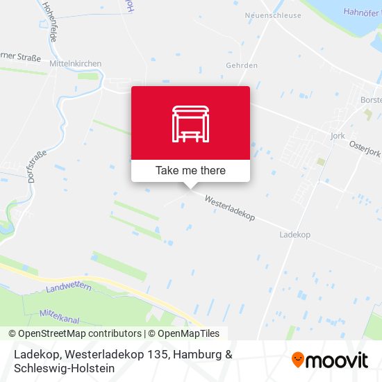 Ladekop, Westerladekop 135 map