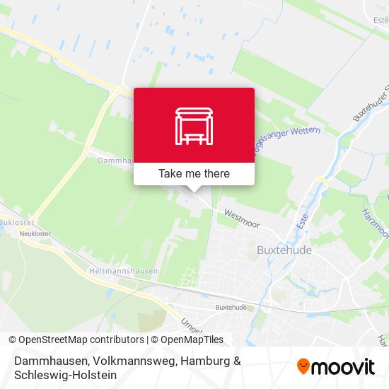 Dammhausen, Volkmannsweg map
