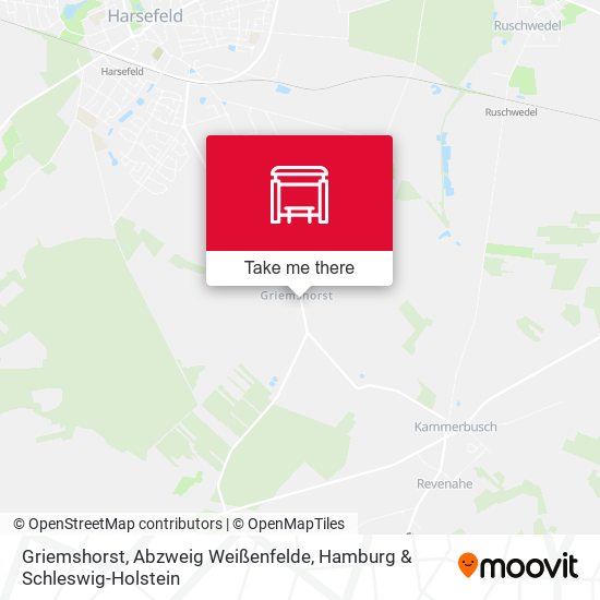Griemshorst, Abzweig Weißenfelde map
