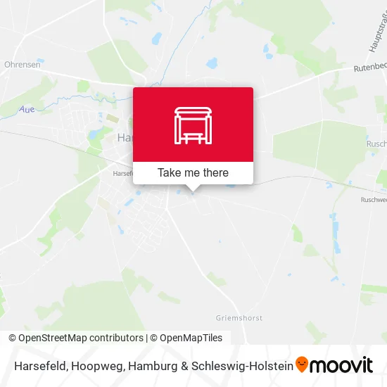 Карта Harsefeld, Hoopweg