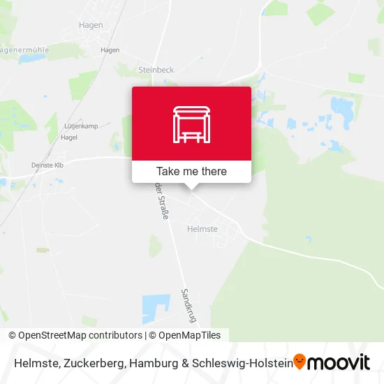 Карта Helmste, Zuckerberg