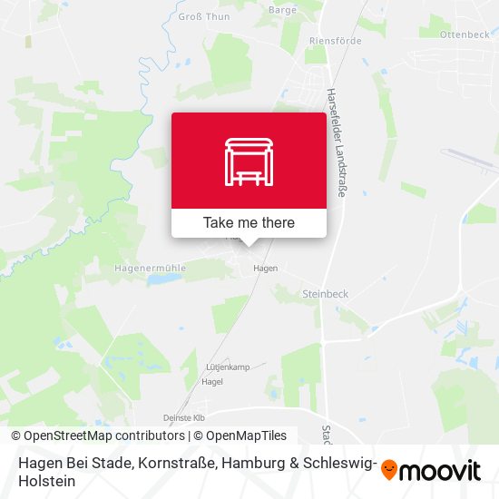 Hagen Bei Stade, Kornstraße map