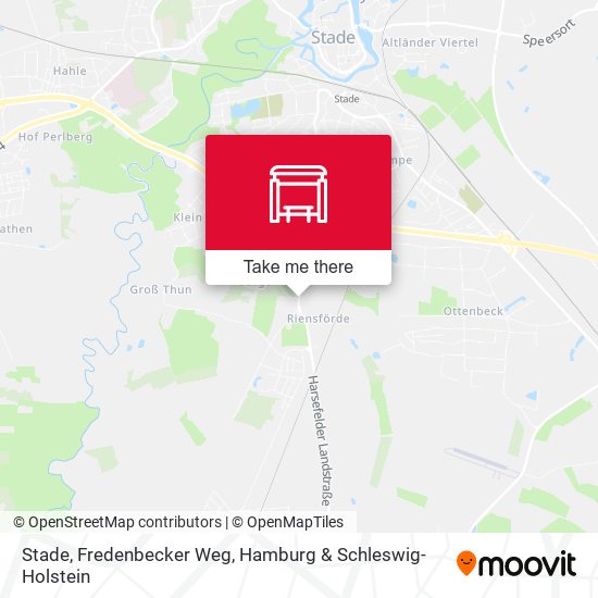 Stade, Fredenbecker Weg map