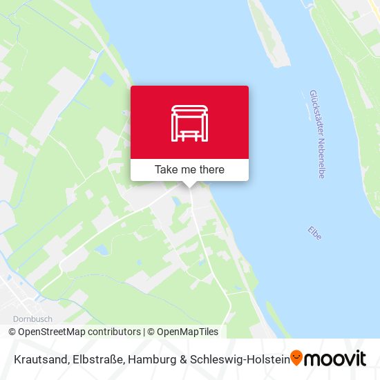 Krautsand, Elbstraße map