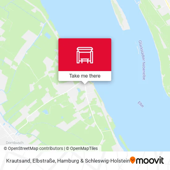 Карта Krautsand, Elbstraße