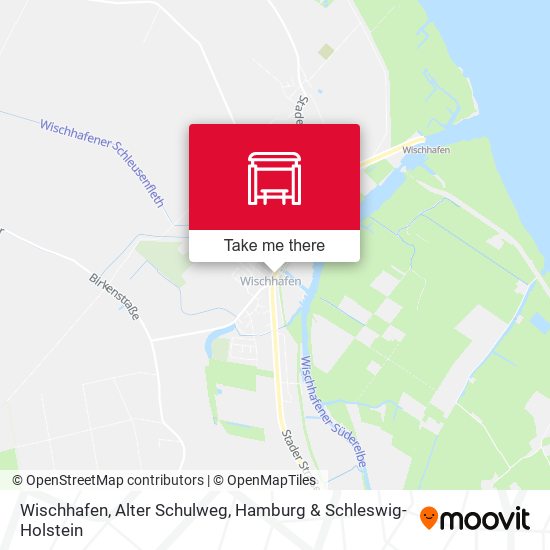Wischhafen, Alter Schulweg map