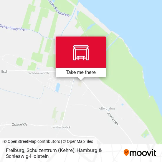 Карта Freiburg, Schulzentrum (Kehre)