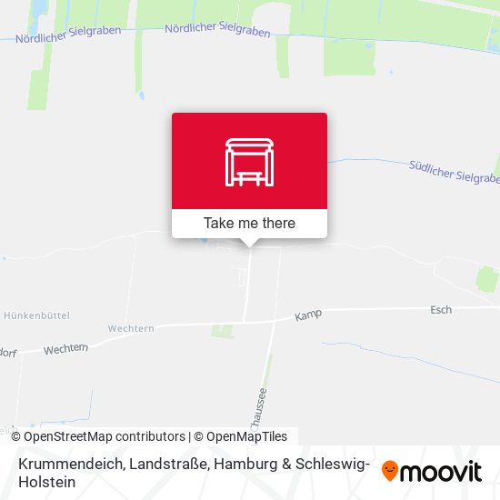 Krummendeich, Landstraße map