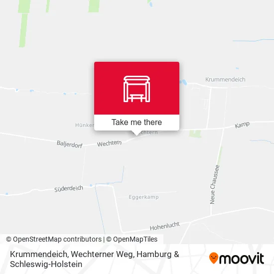 Карта Krummendeich, Wechterner Weg