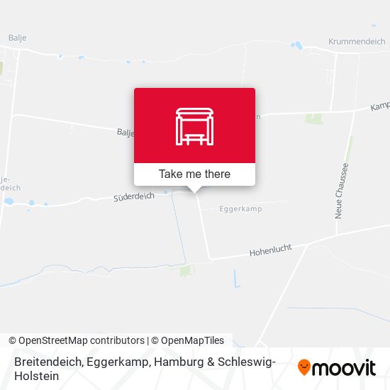 Breitendeich, Eggerkamp map