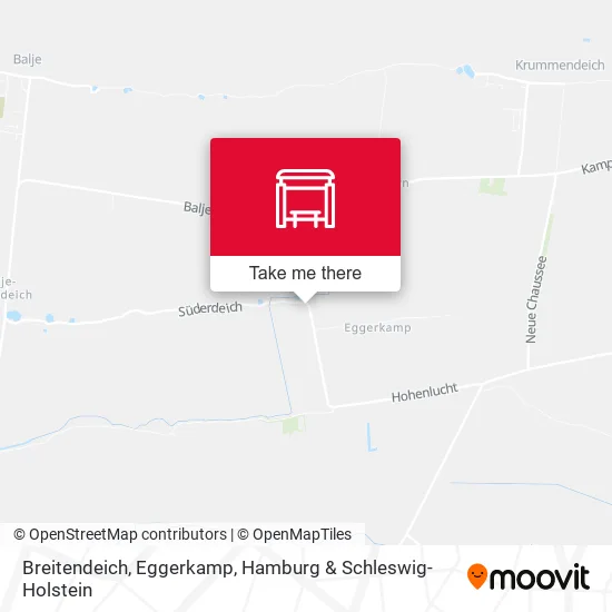 Карта Breitendeich, Eggerkamp