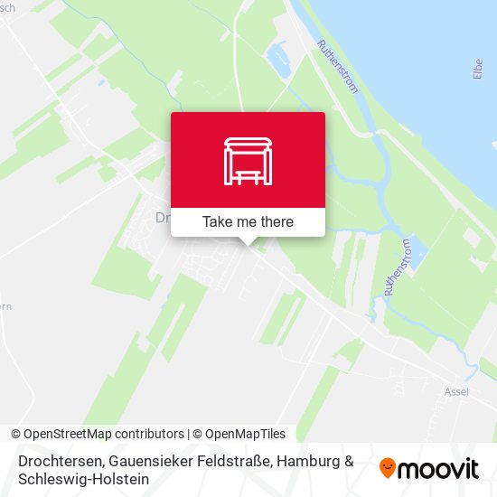 Drochtersen, Gauensieker Feldstraße map