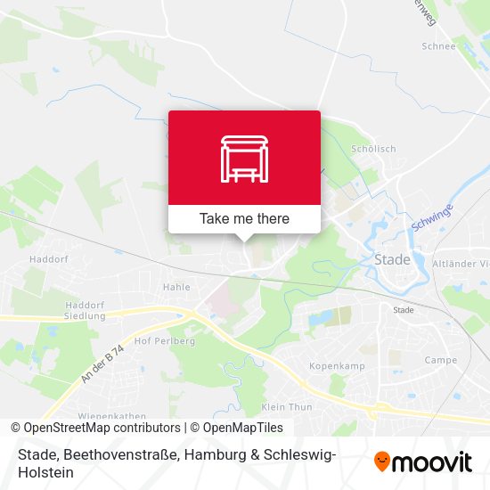 Stade, Beethovenstraße map