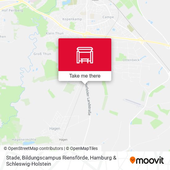 Stade, Bildungscampus Riensförde map