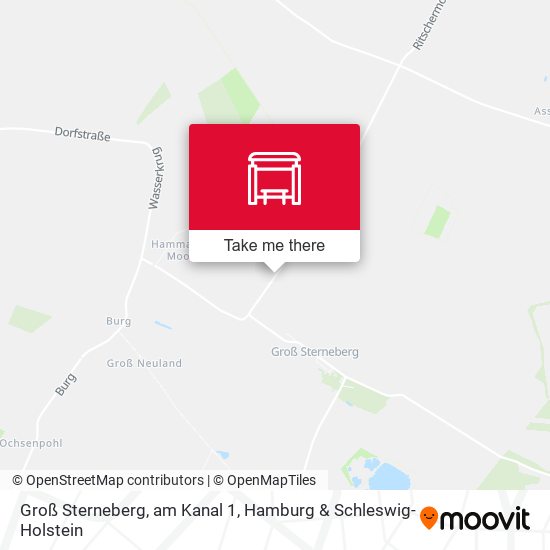 Groß Sterneberg, am Kanal 1 map