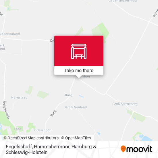 Engelschoff, Hammahermoor map