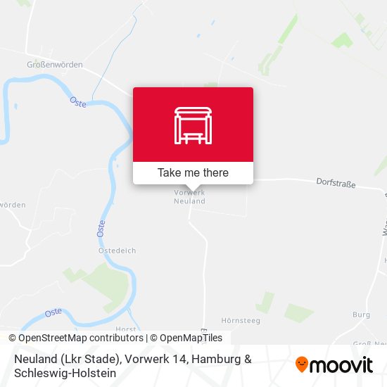 Neuland (Lkr Stade), Vorwerk 14 map