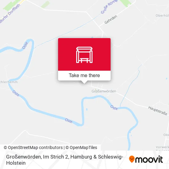 Карта Großenwörden, Im Strich 2