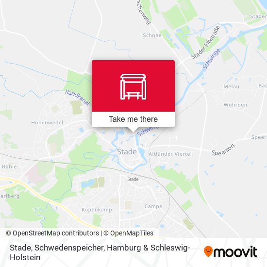 Stade, Schwedenspeicher map