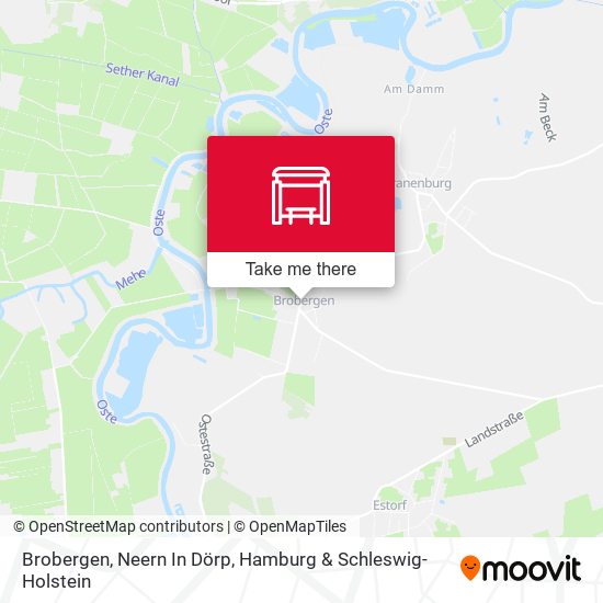 Brobergen, Neern In Dörp map