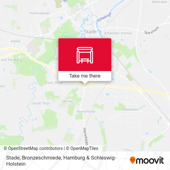 Карта Stade, Bronzeschmiede
