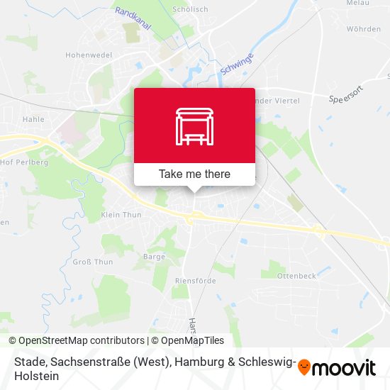 Stade, Sachsenstraße (West) map