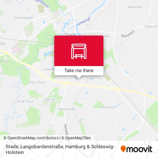 Stade, Langobardenstraße map