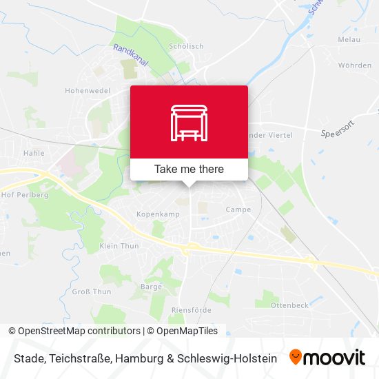 Stade, Teichstraße map