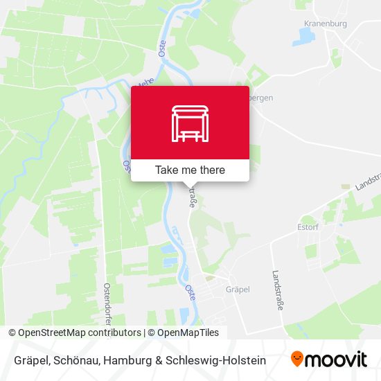 Gräpel, Schönau map