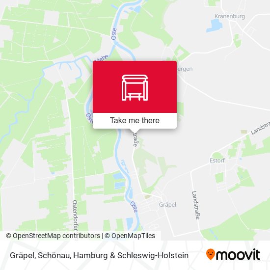 Gräpel, Schönau map