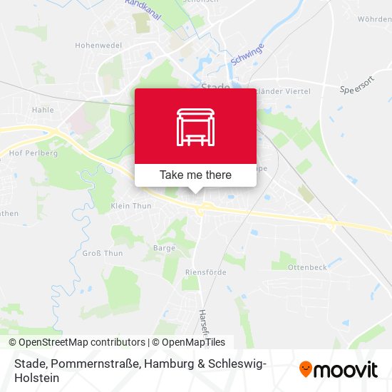 Stade, Pommernstraße map