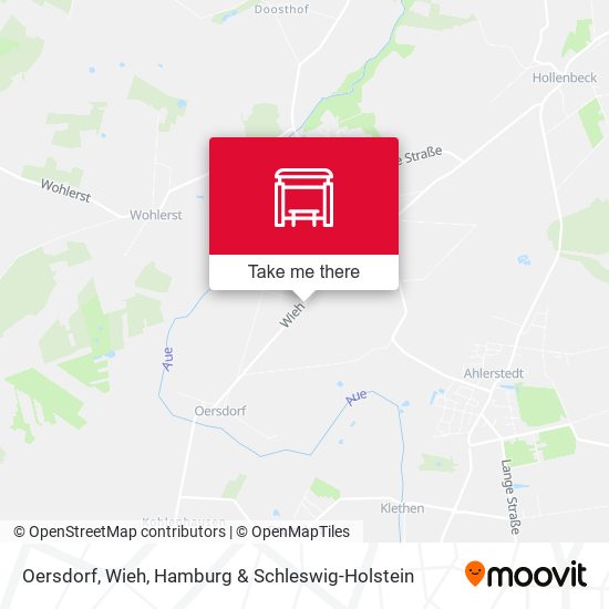 Oersdorf, Wieh map