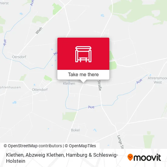 Карта Klethen, Abzweig Klethen
