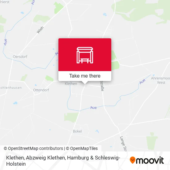 Карта Klethen, Abzweig Klethen