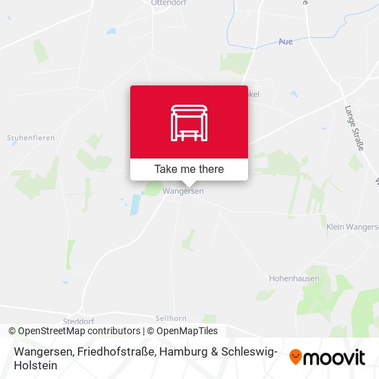 Wangersen, Friedhofstraße map