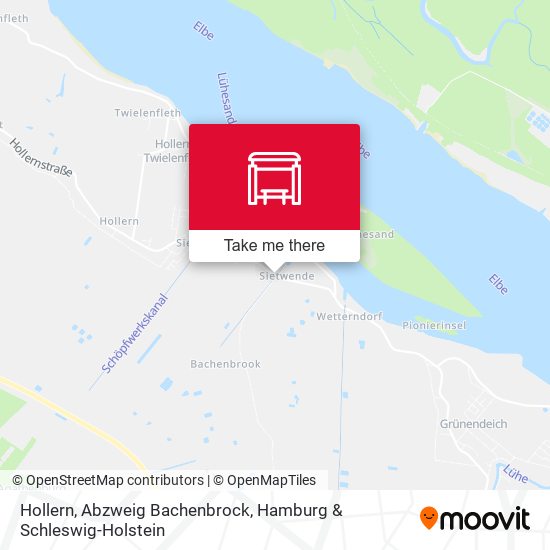 Hollern, Abzweig Bachenbrock map