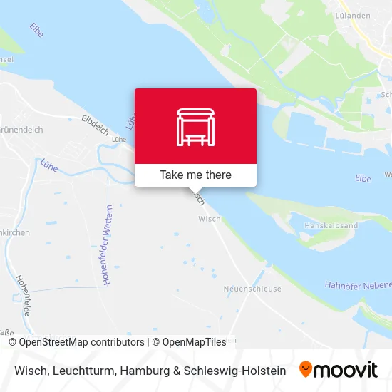 Карта Wisch, Leuchtturm