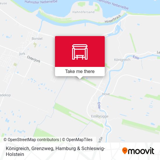 Königreich, Grenzweg map