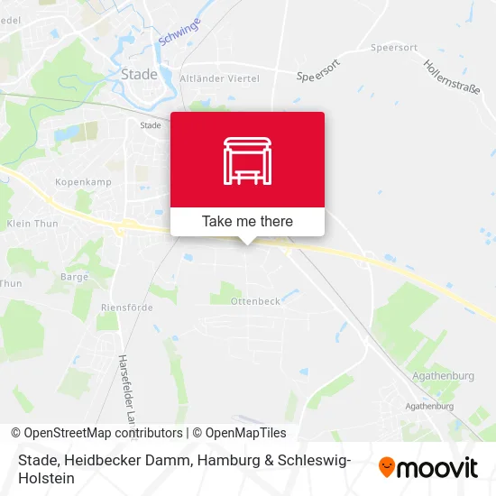 Карта Stade, Heidbecker Damm