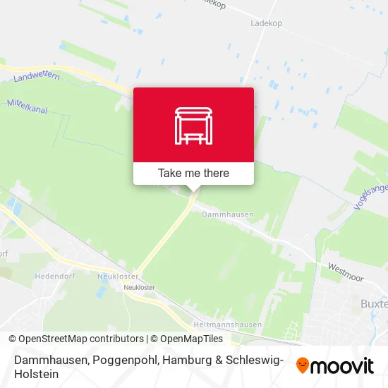 Карта Dammhausen, Poggenpohl