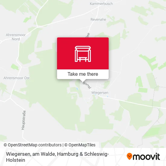 Карта Wiegersen, am Walde