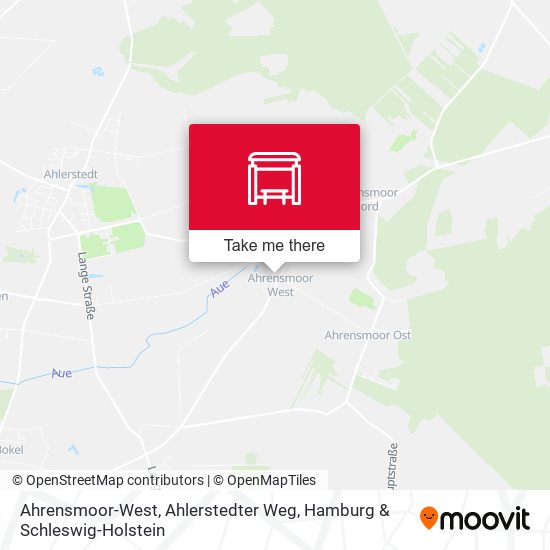 Ahrensmoor-West, Ahlerstedter Weg map