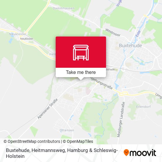 Buxtehude, Heitmannsweg map