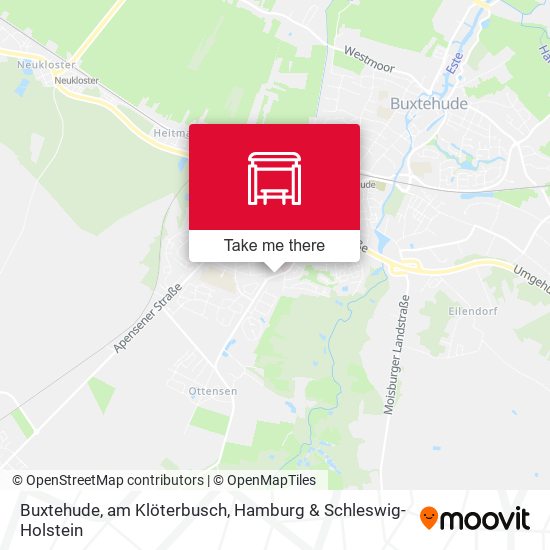 Buxtehude, am Klöterbusch map